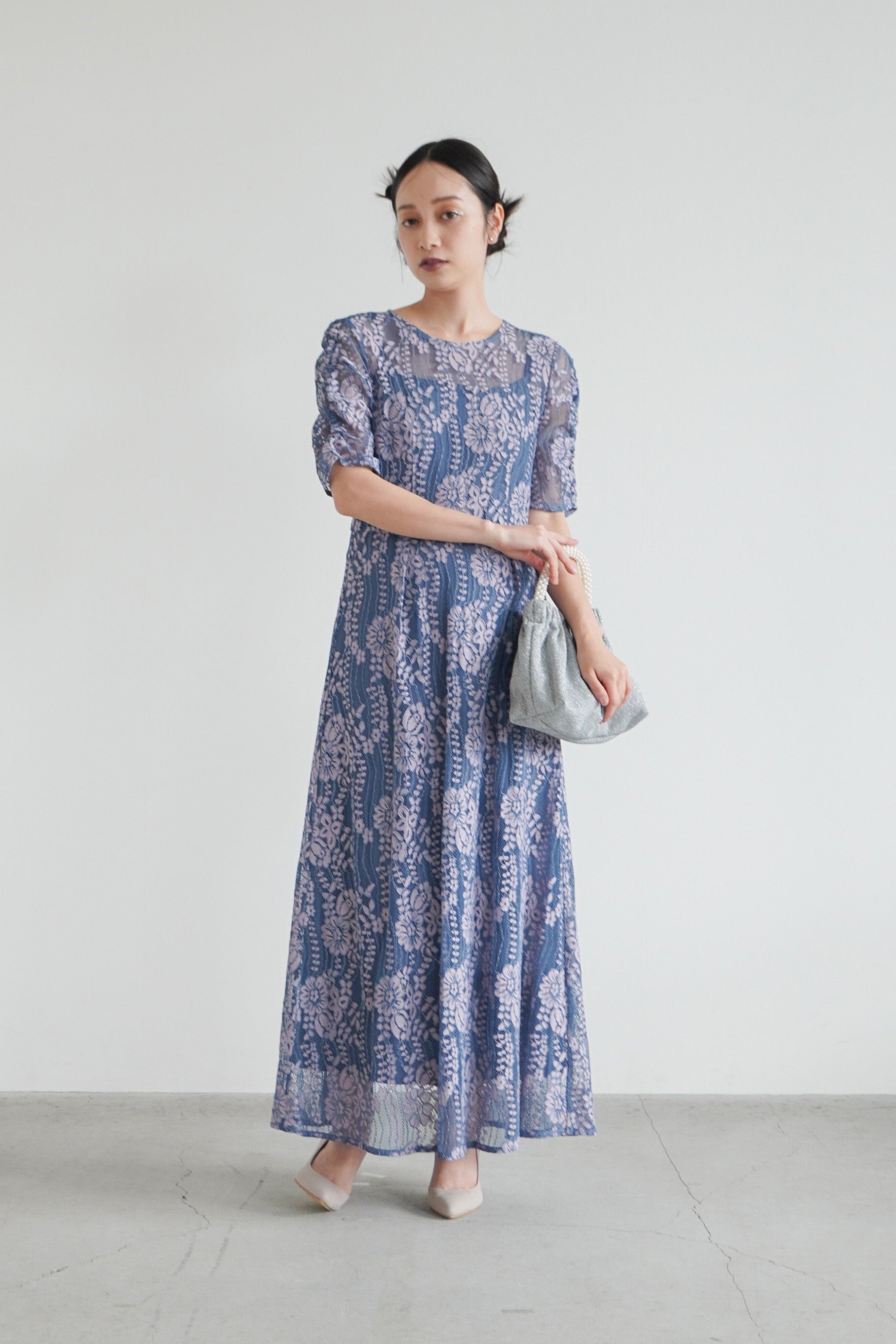 re'kaene(リカエン)公式サイト レンタル 配色レースエプロン