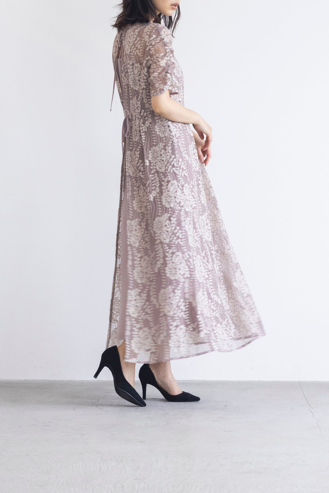 kaene/配色レースエプロンワンピース kaene｜配色レースエプロンワンピース | Rakuten Fashion(楽天