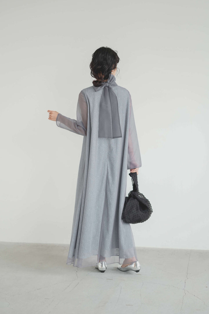 C'est la vie チュールオーバーOP付きレースデザインドレス　グレー 0C1A0128.jpg?crop=center&