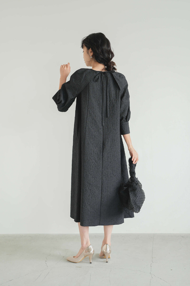 ボレロセットジャガードドレス（ 34 / black ）100927