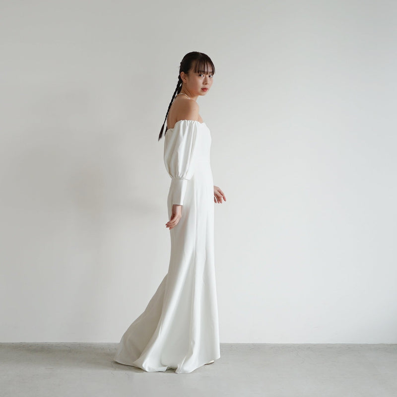 オフショルマーメイドドレス（ 36 / white ）100828