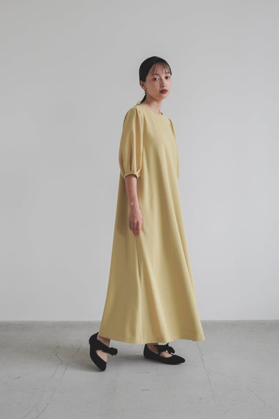 re'kaene(リカエン)公式サイト レンタル ドロップパールAラインドレス（ 36 / yellow ）100790 | モデル身長157cm　着用サイズ 36