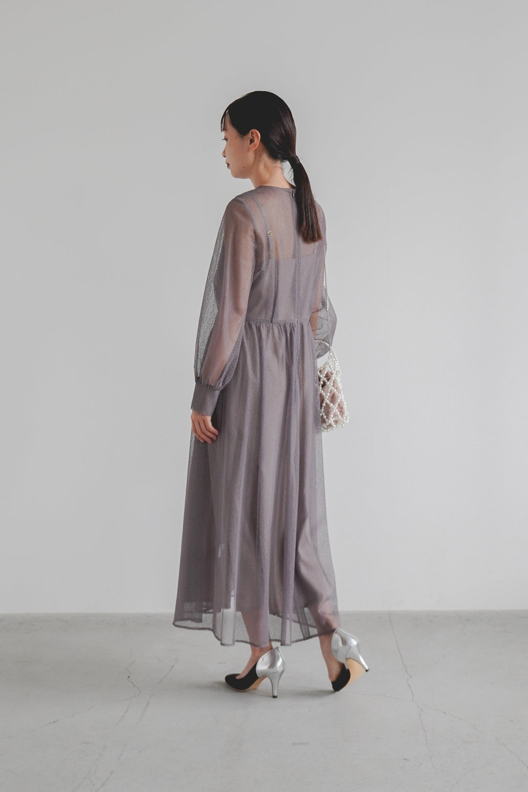 re'kaene(リカエン)公式サイト レンタル 幾何学チュールドレス（ 36