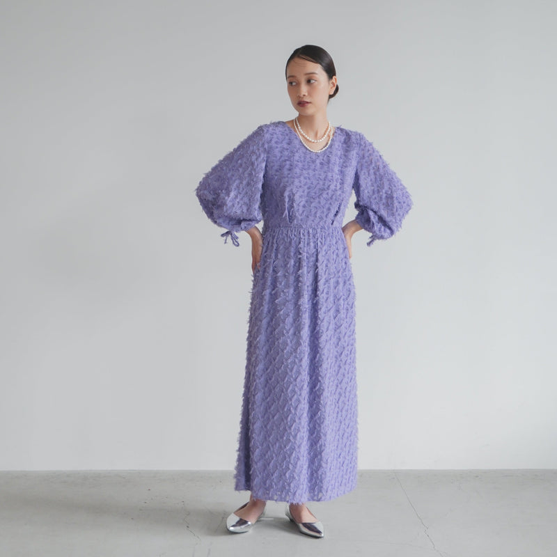 ジャガードマーメイドドレス（ 34 / violet ）100802