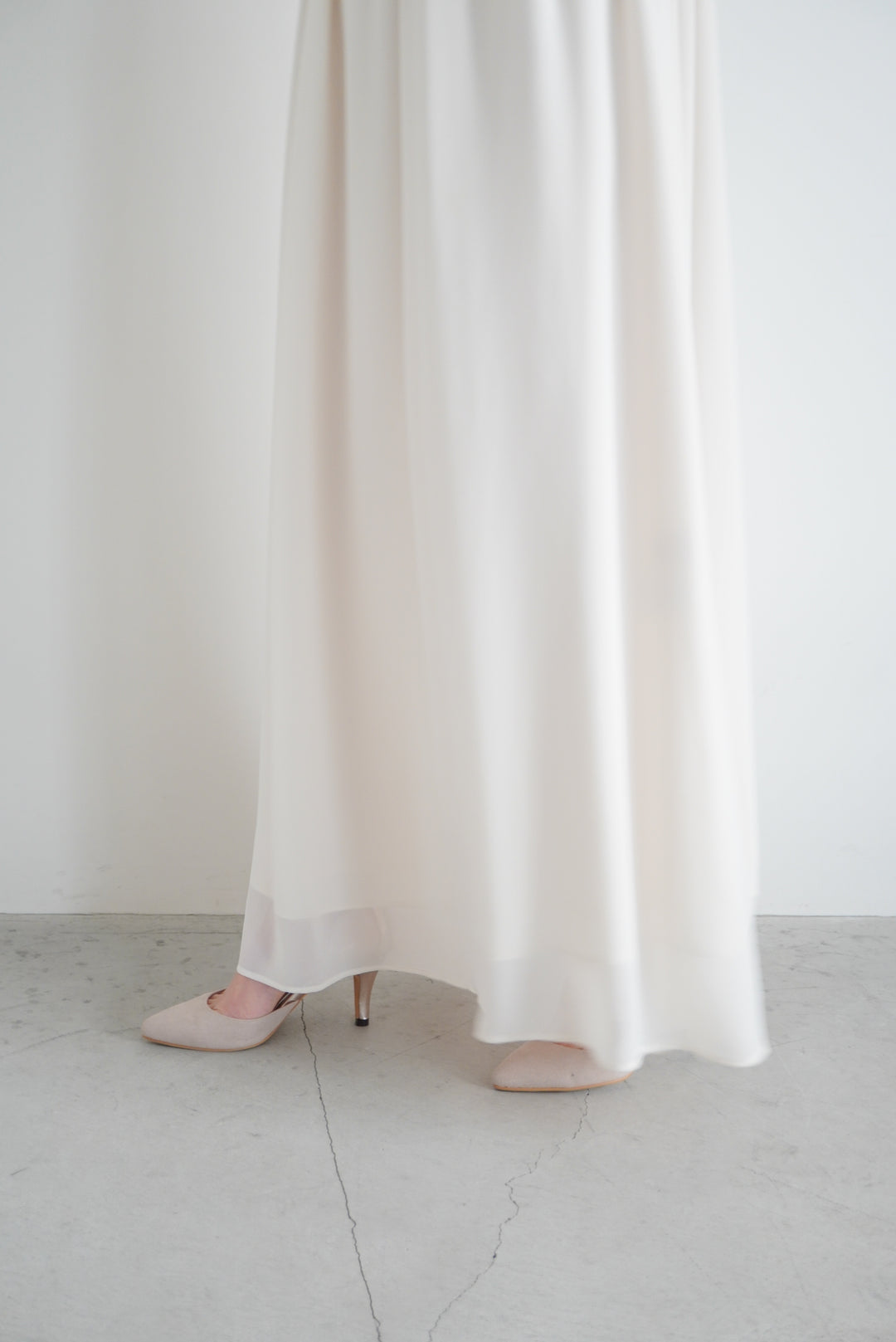 カエン　ウェディングドレス　クロシェレースマキシワンピース カエン ウェディングドレス クロシェレースマキシワンピース