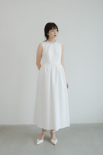 re'kaene(リカエン)公式サイト(レンタル) レース合わせ ロングワンピース ( 38 / white ) 001371 | モデル身長161cm 着用サイズ38